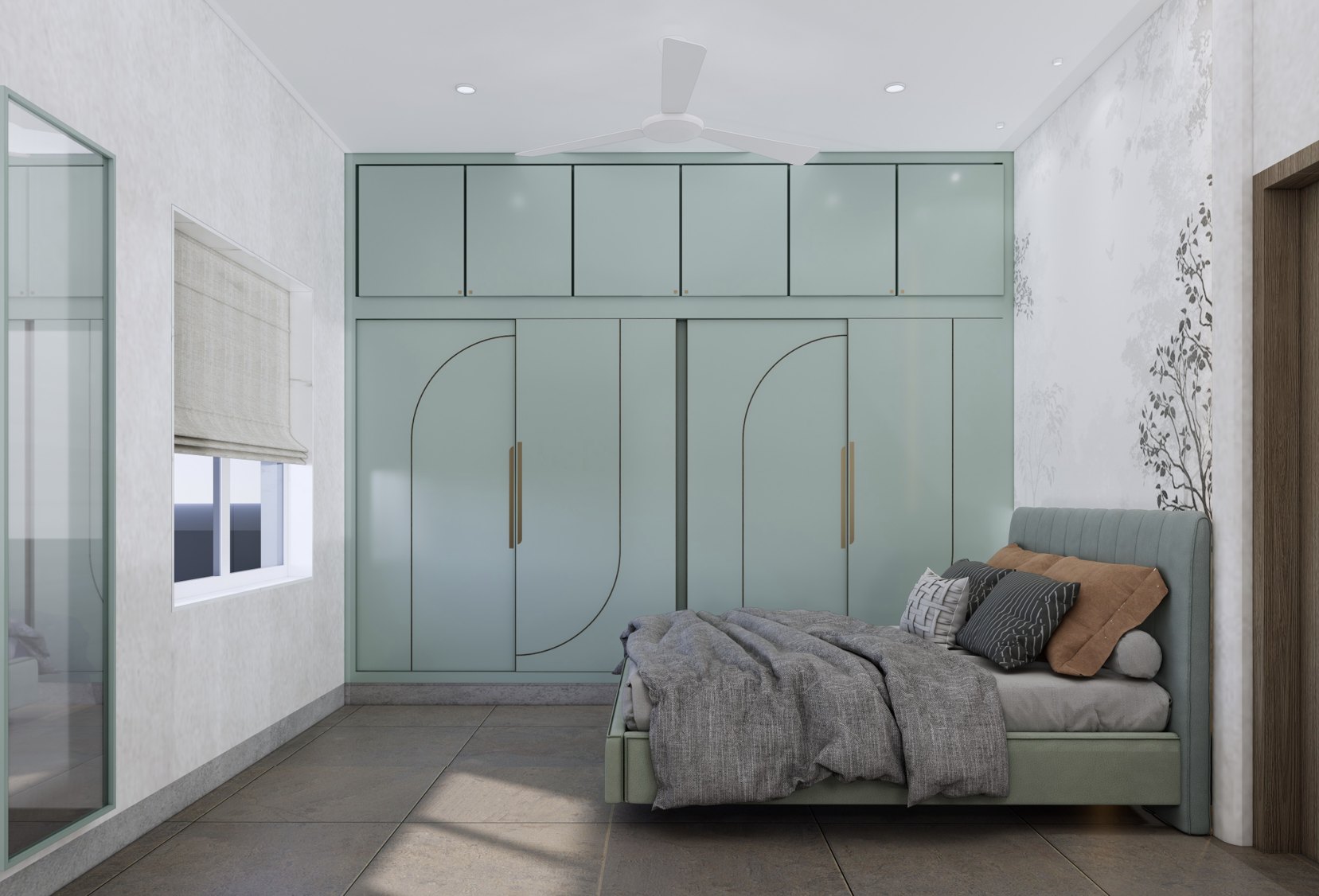 Pune residence — bedroom wardrobes