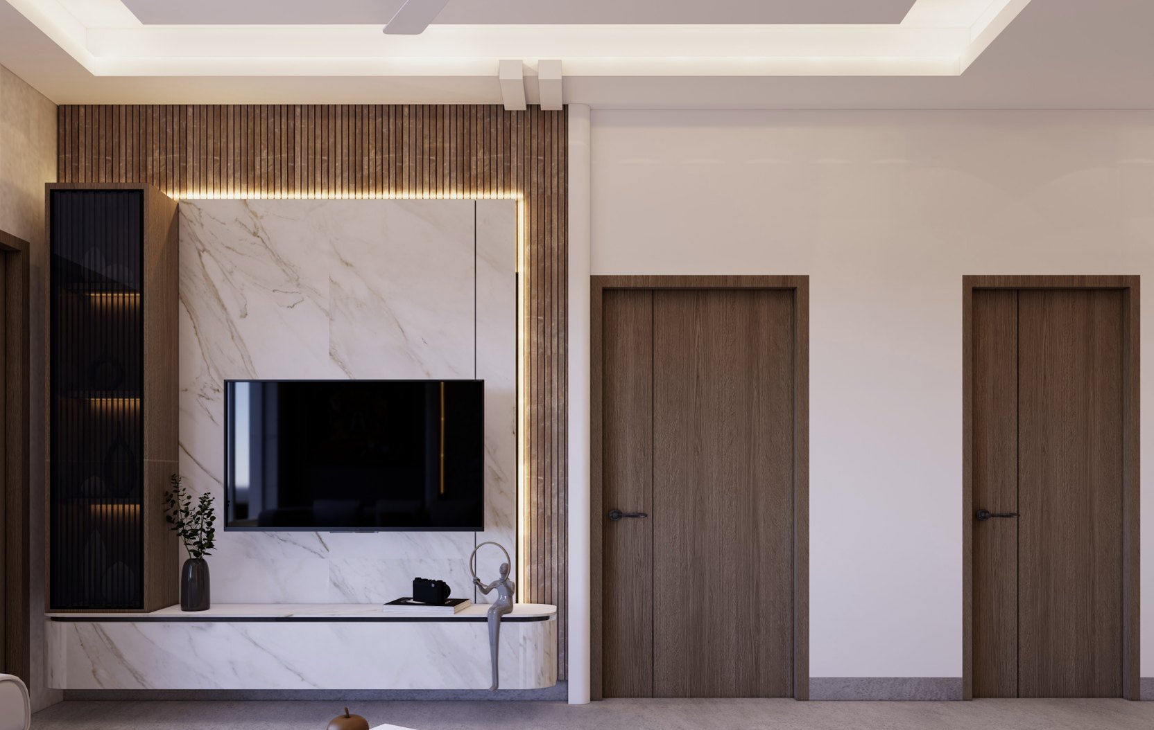 Pune residence — TV area